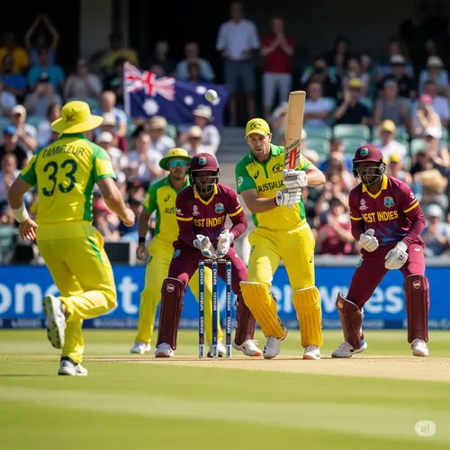 Aus vs WI Test Caribbean Cricket Thriller