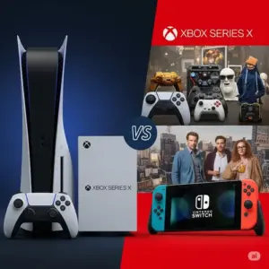 Best Console for New Gamers PS5 Xbox Switch