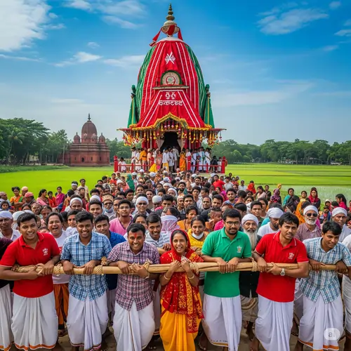Joy Jagannath Rath Yatra Community Spirit