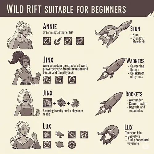 top 5 easy wild rift champions for new players