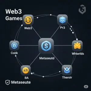 web3 games metaverse connect virtual worlds