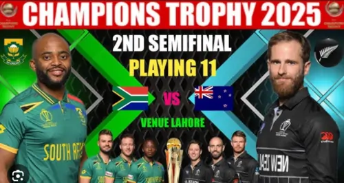 New Zealand vs South Africa: Live Preview & Stats